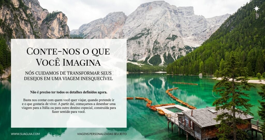 SuaGuia, agência boutique especializada em viagens sob medida para a Itália, investe na personalização do roteiro no turismo de luxo.
